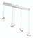 Silver Slice - 4 Light LED Pendant (77|P1444-077-L)