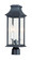 Vicksburg-Outdoor Pole/Post Mount (19|30020CLBK)