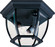 Crown Hill-Outdoor Flush Mount (19|1029BK)