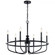 Chandelier 6Lt (2|52304BK)