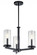 Chandelier/Semi Flush 3Lt (2|43997BK)