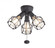 Industrial 3 Light Fixture LED (2|380041DBK)