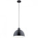 Zailey 12.5'' 1 Light Pendant in Black (2|52153BK)