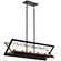 Morelle™ 38.5'' 5 Light Linear Chandelier Black (2|49309BK)