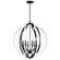 Voleta 27.75'' 6 Light Foyer Chandelier Black (2|42139BK)