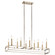 Finet™ 10 Light Linear Chandelier Polished Nickel (2|44110PN)