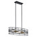 Piston™ 4 Light Oval Chandelier Black (2|43595BK)