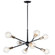 Armstrong 26'' 8 Light Chandelier in Black (2|43118BK)