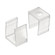 Tape Extrustion Mounting Clips (2|1TEM1DWSFSCLR)