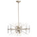 Eris 15.25'' 6 Light Chandelier with Optical Crystal in Polished Nickel (2|44275PN)