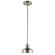 7'' 1 Light LED Mini Pendant Brushed Nickel (2|11301NILED)