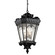 Tournai 123'' 8 Light Outdoor Pendant Light with Clear Seeded Glass in Textured Black (2|9568BKT)