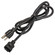 4U/6U Under Cabinet 3-Prong Cord Black (2|6UCORDBK)