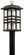 Outdoor Post Mt 1Lt (2|49832OZ)