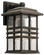 Beacon Square 14.25'' 1 Light Outdoor Wall Light with Clear Hammered Glass in Olde Bronze (2|49830OZ)