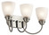 Jolie 20.25'' 3 Light Vanity Light with Satin Etched Glass in Brushed Nickel (2|45639NI)
