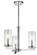 Crosby 13.75'' 3 Light Convertible Chandelier with Clear Glass Chrome (2|43997CH)