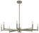 Erzo 9.25'' 8 Light Chandelier in Satin Nickel (2|43857SN)