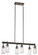 Linear Chandelier 6Lt (2|43059OZ)