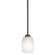 Eileen 8'' 1 Light Mini Pendant with Satin Etched Cased Opal Glass in Olde Bronze® (2|3497OZS)