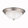 15.25'' 3 Light Flush Mount Brushed Nickel (2|8116NI)