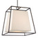 6 LIGHT CHANDELIER w/WHITE SHADE (57|6924-OB-WS)