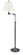 Club Adjustable Swing Arm Floor Lamps (34|CL200-OB)