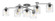 Large Adjustable Semi-flush Mount (87|4513BN)