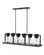 Medium Six Light Linear (87|63306BK-CL)
