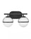 Small Two Light Vanity (87|5662BK-LL)