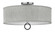 Large Semi-flush Mount (87|41909BN)