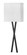 Large Single Light Sconce (87|41102BK)