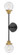 Large Two Light Sconce (87|40692BK)