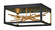 Medium LED Flush Mount (88|FR46401BLK)