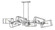 Large Six Light Linear (88|FR42446PNI)