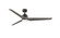 TriAire Custom Indoor/Outdoor Smart Ceiling Fan DC Motor- Matte Greige (90|MAD8515GRW)