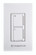 Ceiling Fan Wall Control - 3 Speed Fan and Dimming Light - White (90|WC2WH)