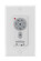 Ceiling Fan Wall Control - 6 Speed DC Motor Fan - White (90|TW30WH)