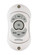 Ceiling Fan Hand-held Remote Reversing - 3 Speed Fan and Light - White (90|TR28)