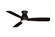 Hugh 52 inch Indoor/Outdoor Ceiling Fan with LED Light Kit - Dark Bronze (90|FPS8355BDZW)