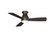 Hugh 44 inch Indoor/Outdoor Ceiling Fan with LED Light Kit - Matte Greige (90|FPS8332BGRW)