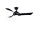 Wrap Custom Indoor/Outdoor Smart Ceiling Fan DC Motor- Black (90|MAD8530BL)