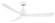 Kute 52 inch Indoor/Outdoor Smart Ceiling Fan - Matte White with Matte White blades (90|FPD8534MW)