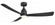 Kute 52 inch Indoor/Outdoor Smart Ceiling Fan - Black with Black blades (90|FPD8534BL)