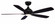Doren 52 inch Indoor Ceiling Fan with LED Light Kit - Dark Bronze (90|FP8533DZ)