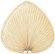 Islander 22 inch Indoor Ceiling Fan Wide Oval Palm Blade Set of 5 (90|ISP1)