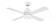 Kwad 44 inch Indoor Ceiling Fan with LED Light Kit - Matte White (90|FP7644MW)