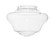 myFanimation Ceiling Fan Schoolhouse Glass - Clear (90|G3CL)