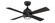 Kwad 44 inch Indoor Ceiling Fan with LED Light Kit - Black (90|FP7644BL)