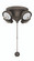 Ceiling Fan 4 Light Fitter - Matte Greige (90|F8GR)